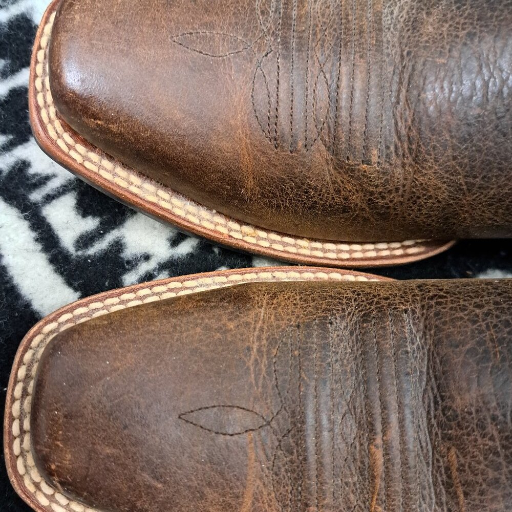 %Ariat Men's Sport Western Wide Square Toe Cowboy Boots 7.5 D15 - Picture 8 of 13